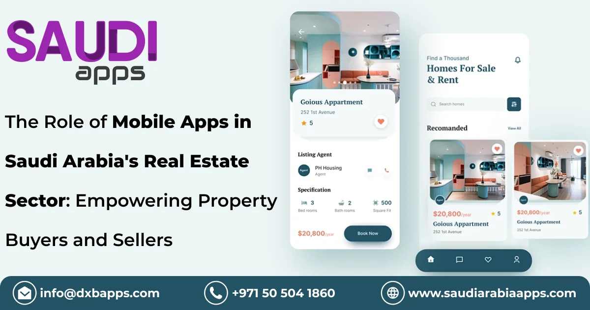 The Role of Mobile Apps in Saudi Arabia's Real Estate Sector: Empowering Property Buyers and Sellers