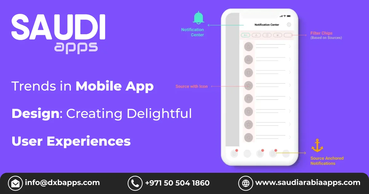 Trends in Mobile App Design: Creating Delightful User Experiences