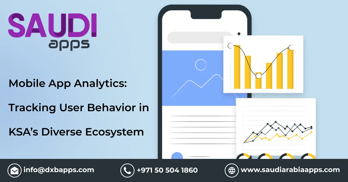 Mobile App Analytics: Tracking User Behavior in KSAs Diverse Ecosystem